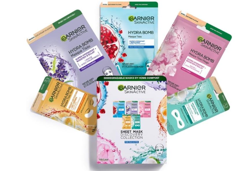 Test Produit : Set de 5 Masques Tissu Garnier – Hydratation & Éclat (10 exemplaires à tester)