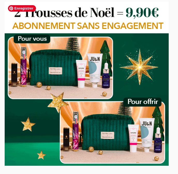 Bon Plan Beauté Prescription Lab Après Noël : jusqu’à 744€ de produits pour 9,90€ ou 19,90€