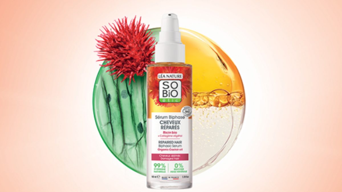 Test produit gratuit : Sérum Biphase Cheveux Réparés à l’huile de ricin bio