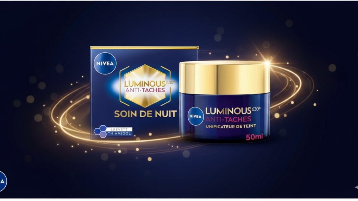 NIVEA Luminous 630 Soin Nuit : Avis & Test Anti-Taches 10€63 (-44%)