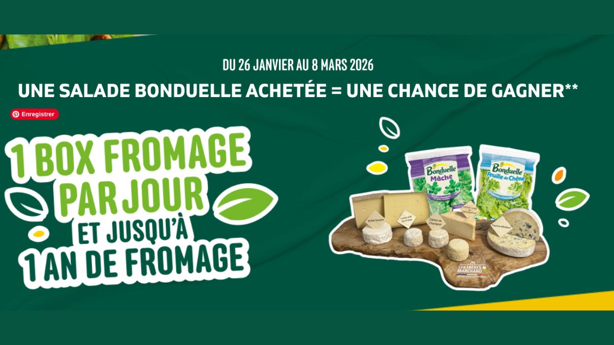 Jeu concours Bonduelle Salades d’Hiver 2026