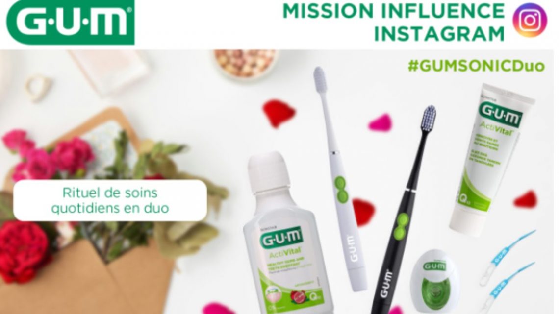 Test produit gratuit Instagram : Mission #GUMSONICDuo avec GUM