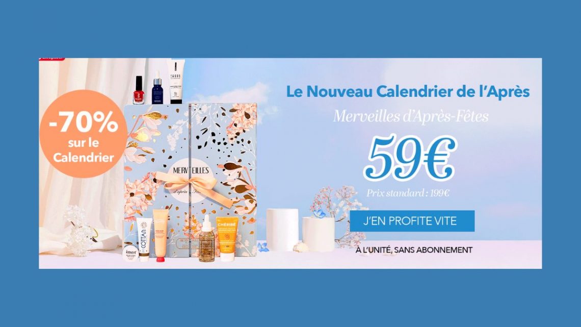 Calendrier de l’Après Biotyfull Box 2026 : -70% à 59€ seulement !