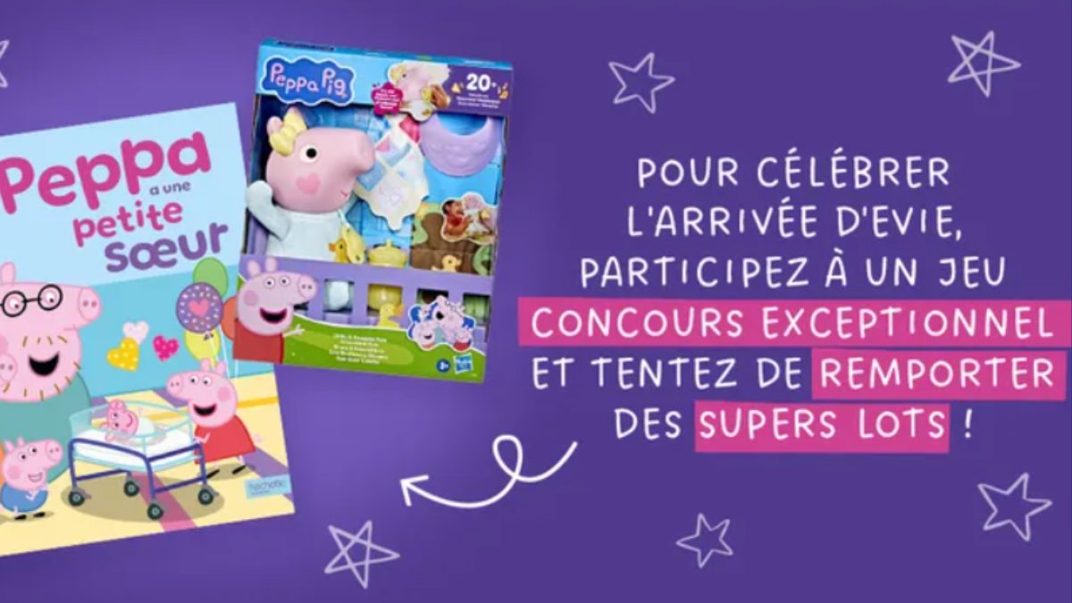 Jeu Concours Peppa Pig Janvier 2026 : Gagnez des Poupées et Albums Officiels