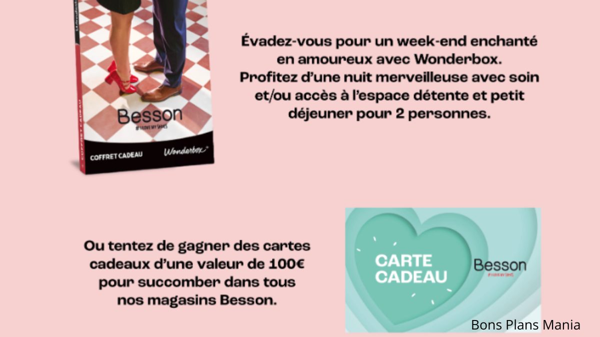 Le Grand Jeu Besson : Visez le bien-être !