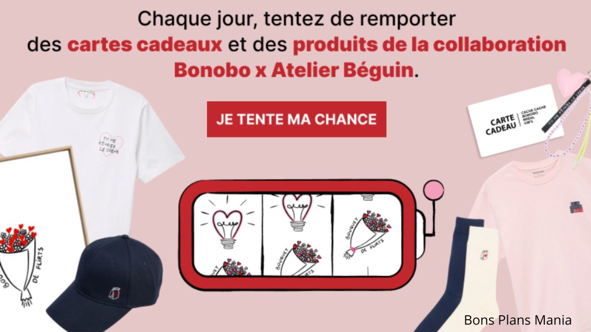Jeu « LOVE MACHINE » de Bonobo : 45 Instants Gagnants !