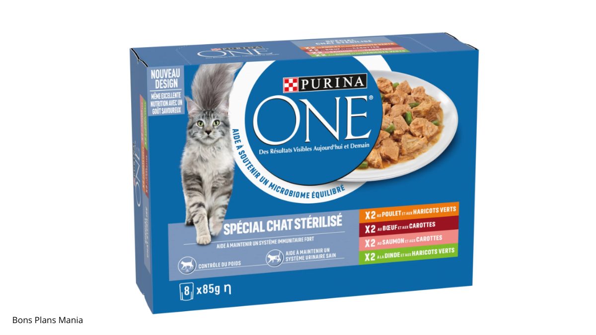 Test produit gratuit : PURINA® ONE® Terrines pour chat stérilisé