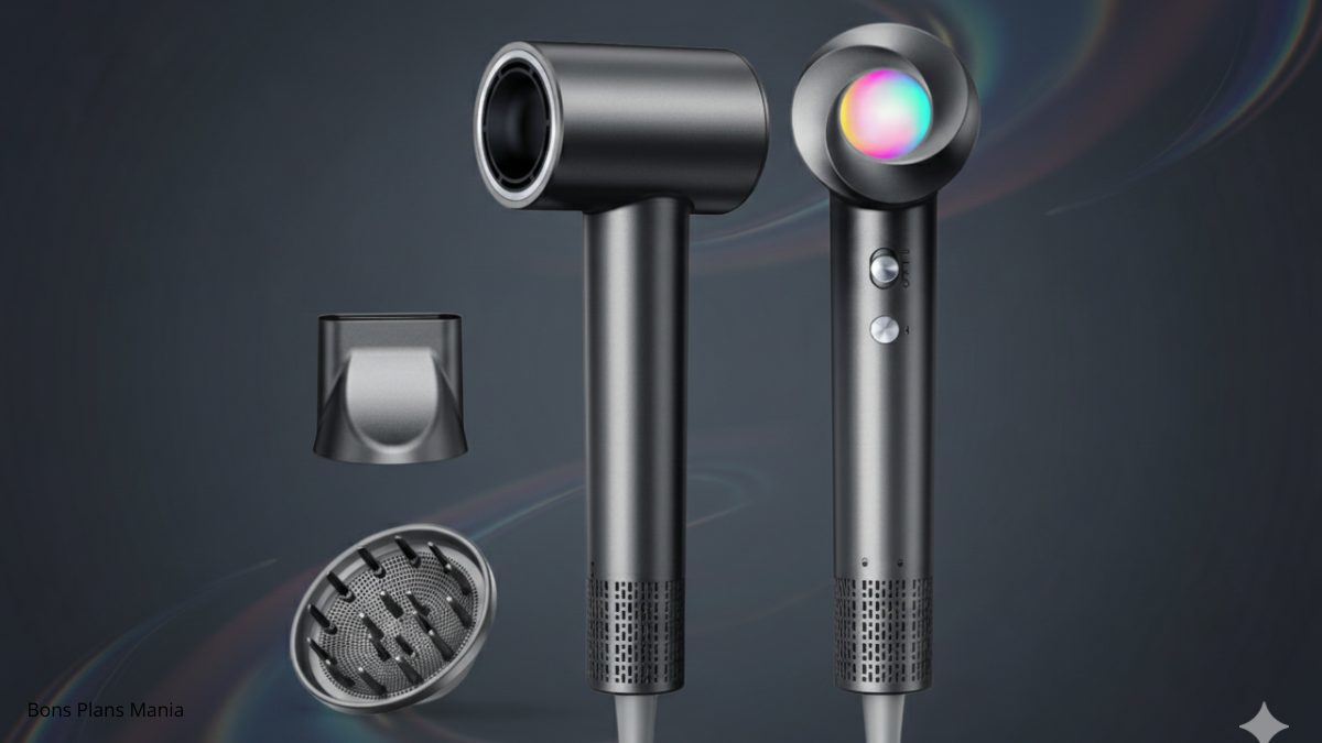 Sèche-cheveux ionique pro à -60 % (Offre limitée)