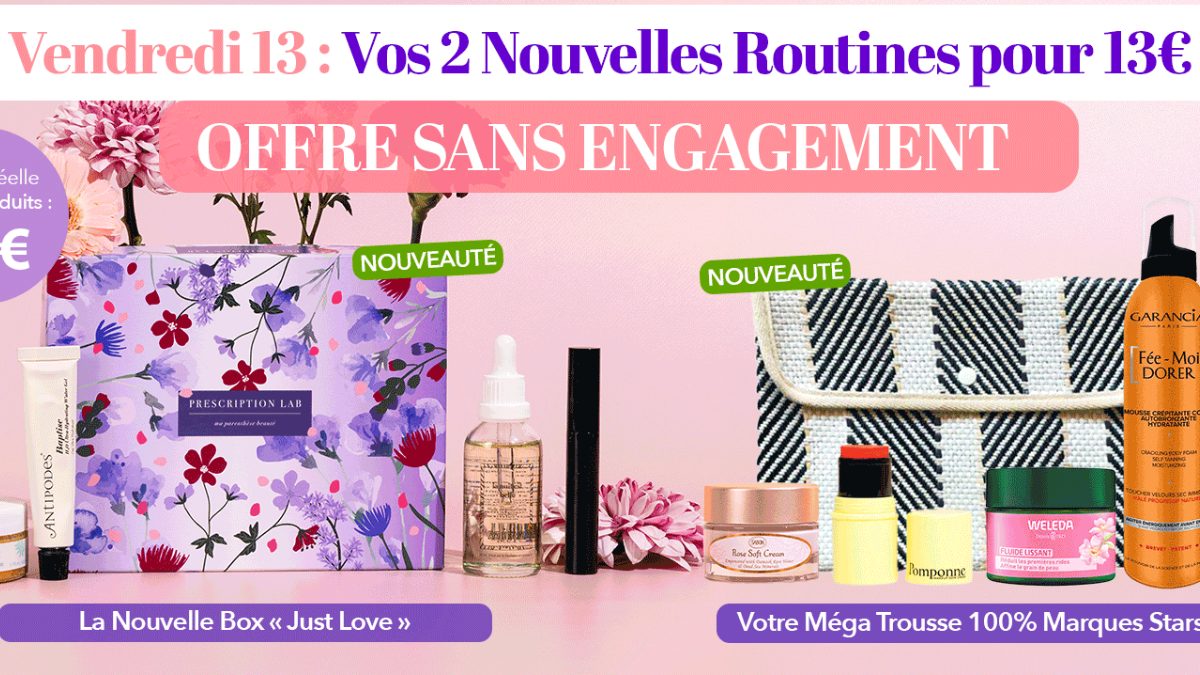 Prescription Lab 2 Routines pour 13€ Sans Engagement !