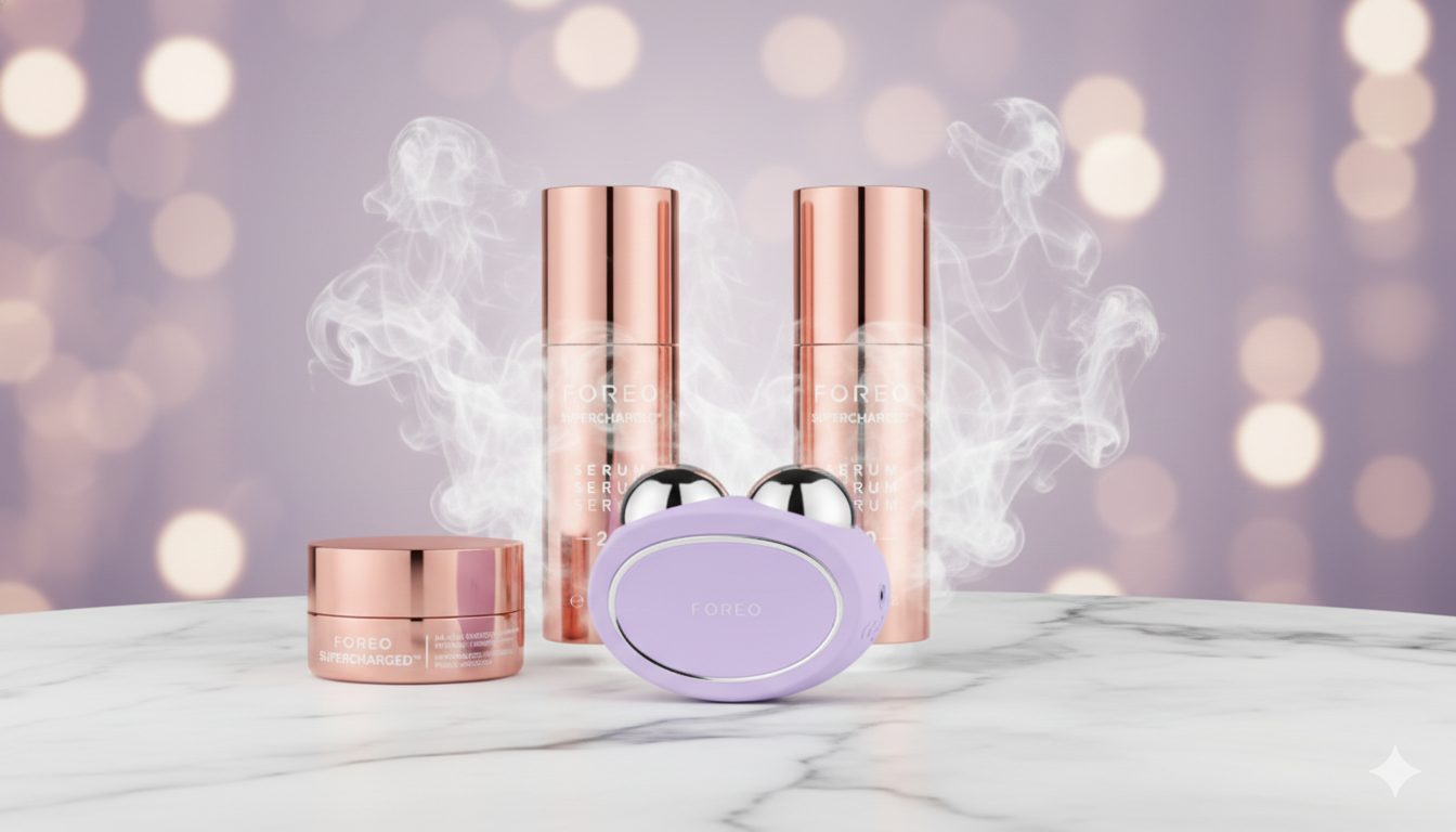 FOREO BEAR 2 : le set Total Facelift anti-âge qui lisse visiblement la peau 256 €