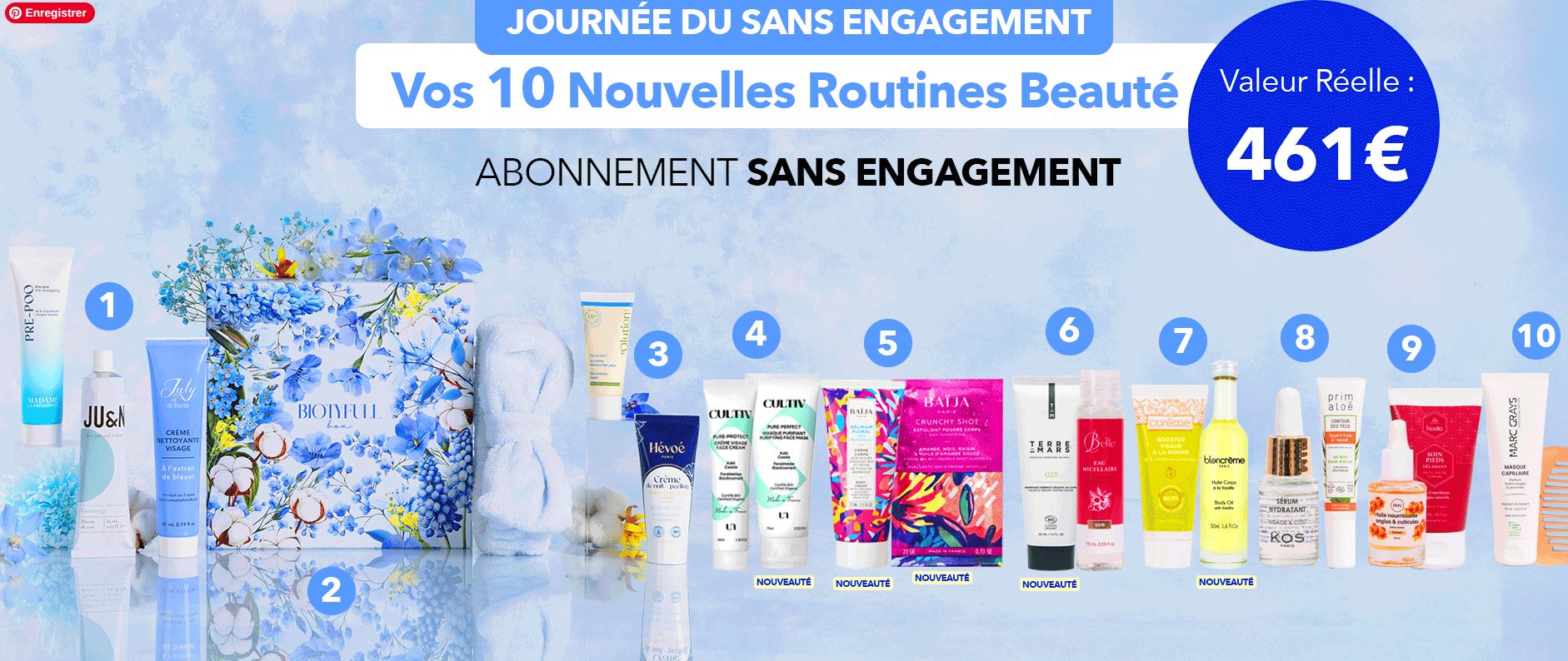 Bon Plan Biotyfull Box : 20 Produits Bio pour 35 € (Valeur 461 € !)